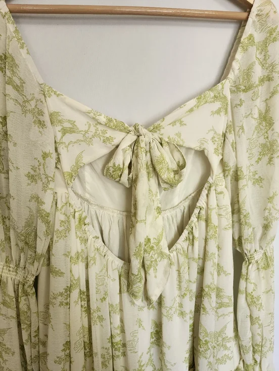 Urban Outfitters Fairy Print Babydoll Dress Size M - Picture 7 of 11